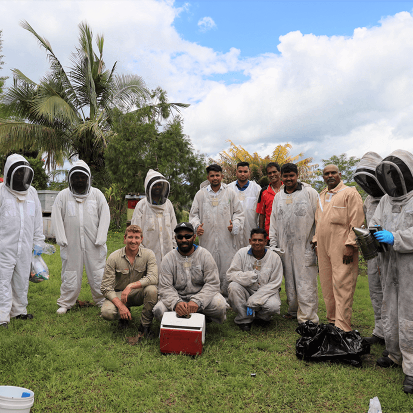 Cooper Schouten Bee Biosecurity Trianing Fiji 2022