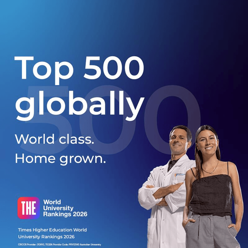 Times Higher Education raking - Southern Cross in top 500 globally