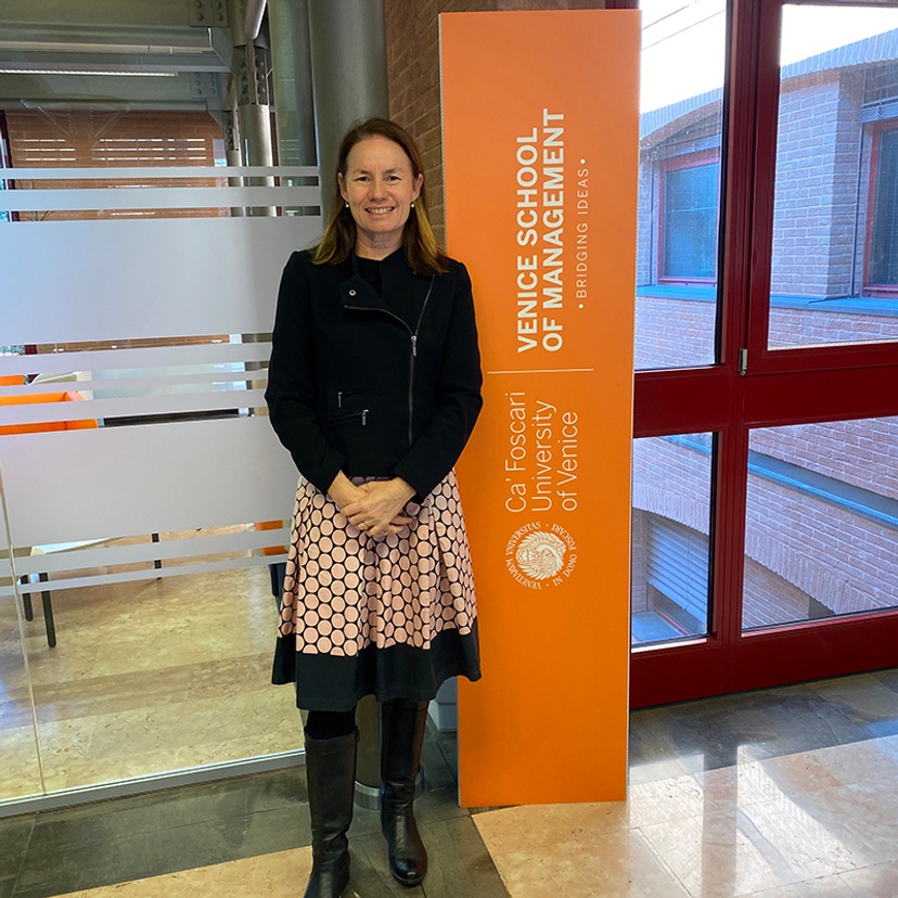 Julia Caldicott at the Venice School of Management