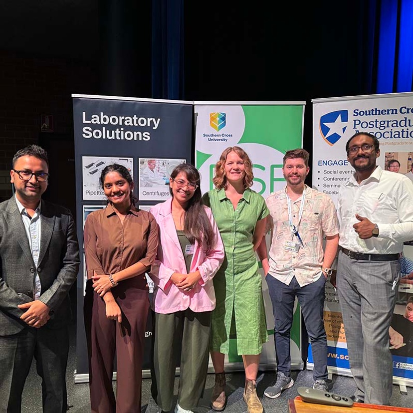 2025 RISE Conference committee, L-R: Ravi Poudel, Pretty Londhe, Stephen Siazon, Evanna McGuinness, James Padilla Montalvo, Banujan Kuhaneswaran