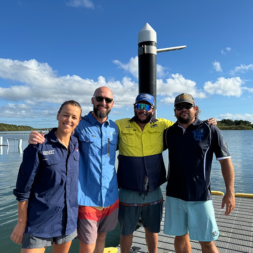 Environmental DNA research mapping team