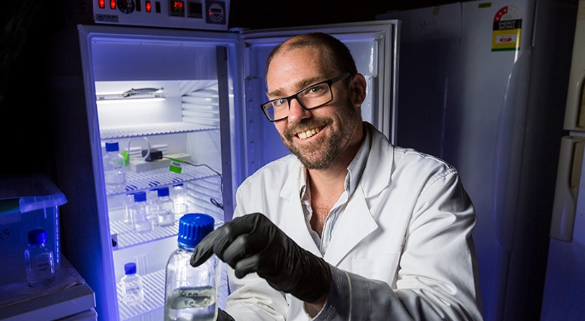 Professor Andrew Rose researches connecting industrial waste to food security