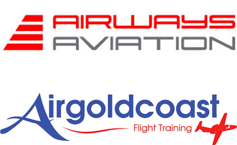 Airways Aviation and Air Gold Coast logos