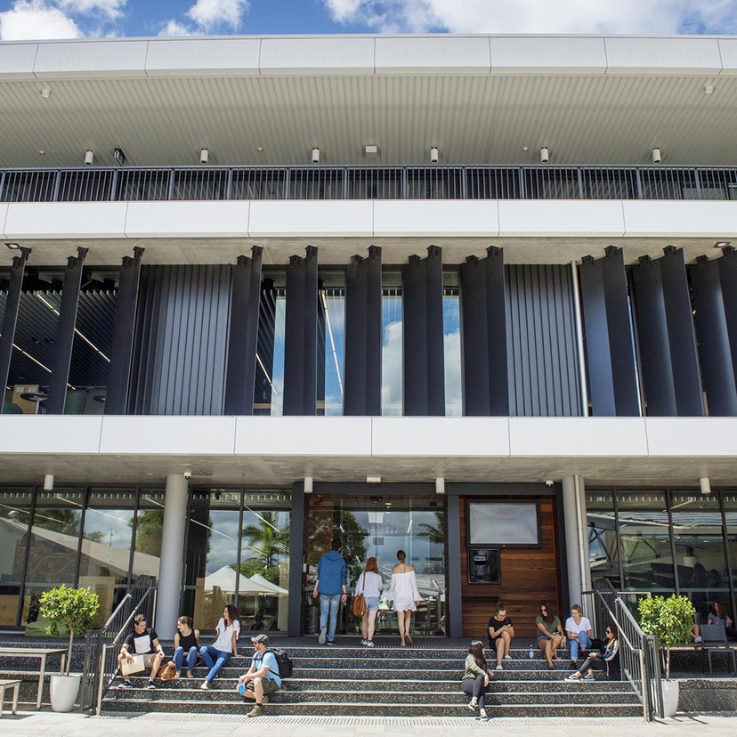 front of Lismore library