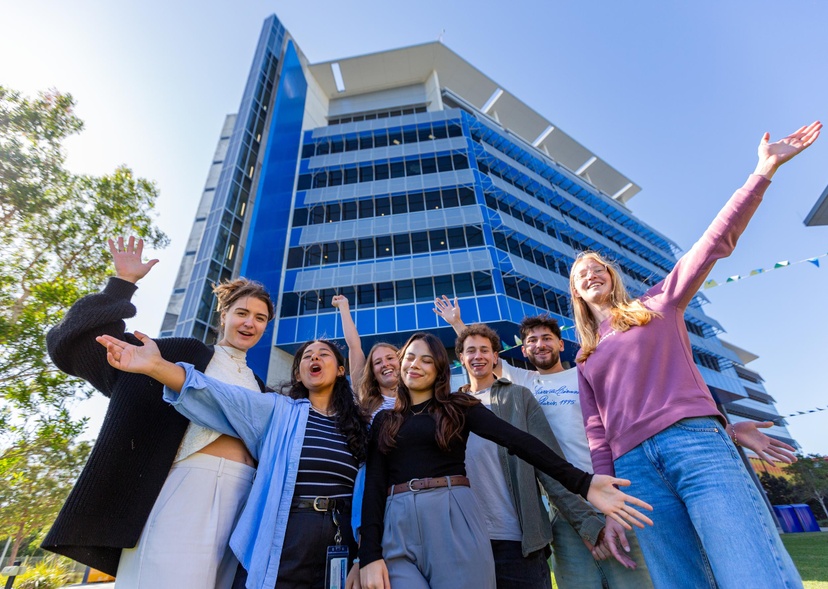 Study Abroad International students from Germany and Italy