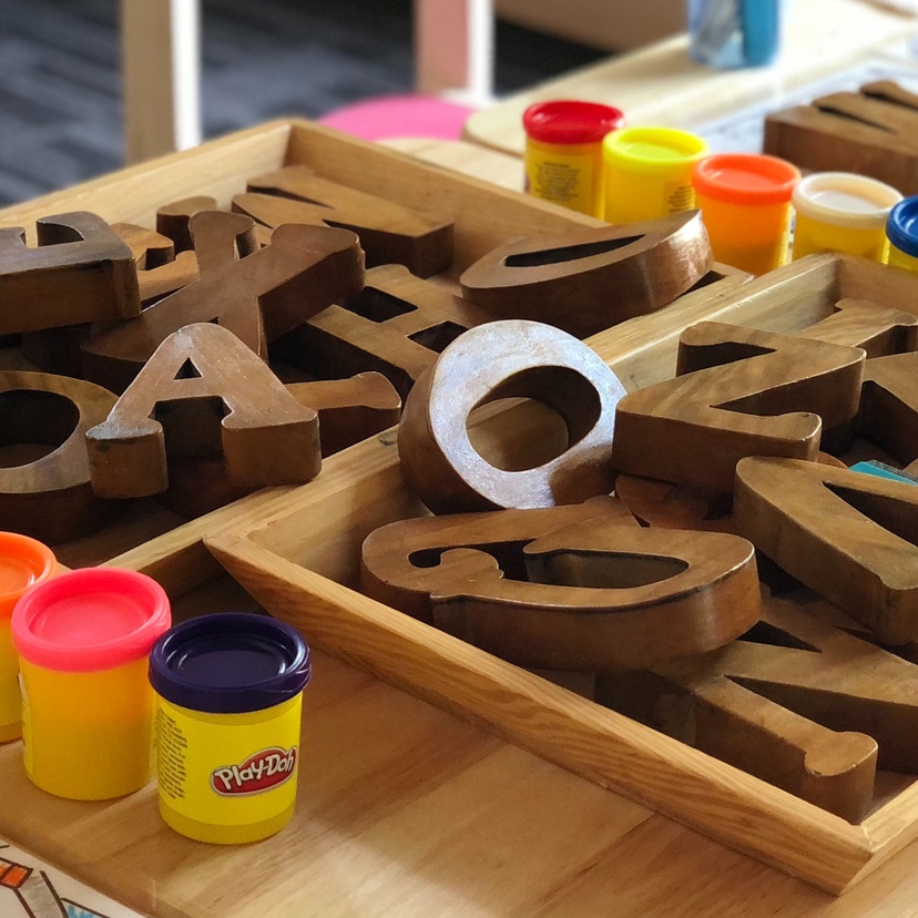 A child's play table.
