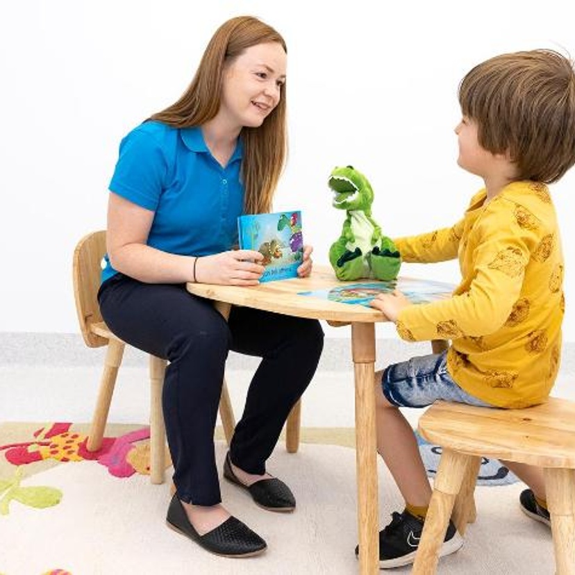 Speech pathology session