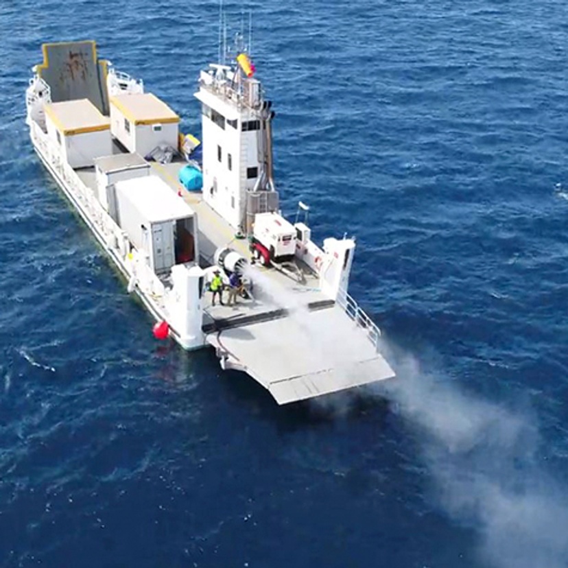 Cloud brightening equipment