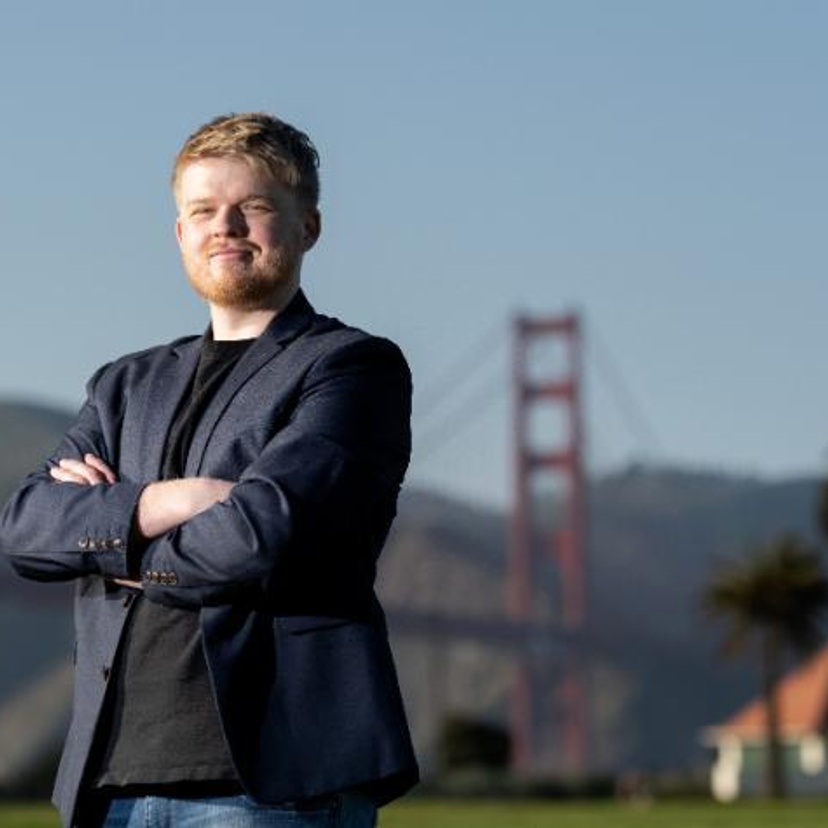 Southern Cross University IT graduate Jack Russell in San Francisco