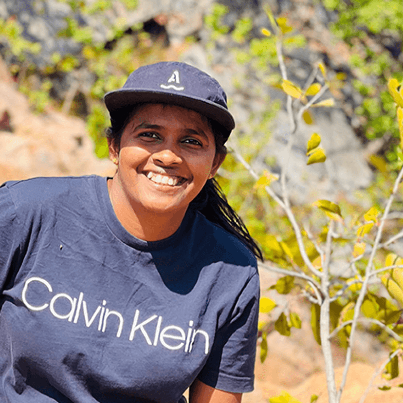 Graduate Rashini at the Northern Territory