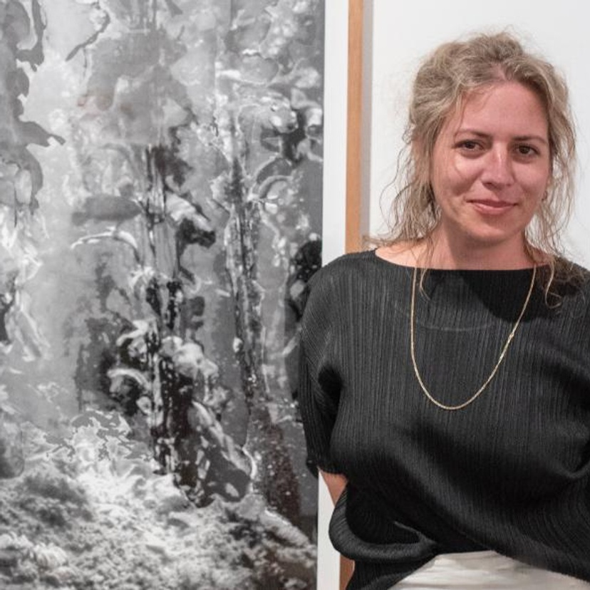 Marian Tubbs and her winning work