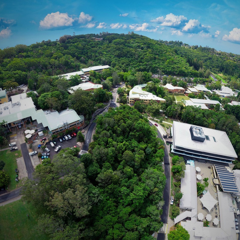 Lismore campus from the air