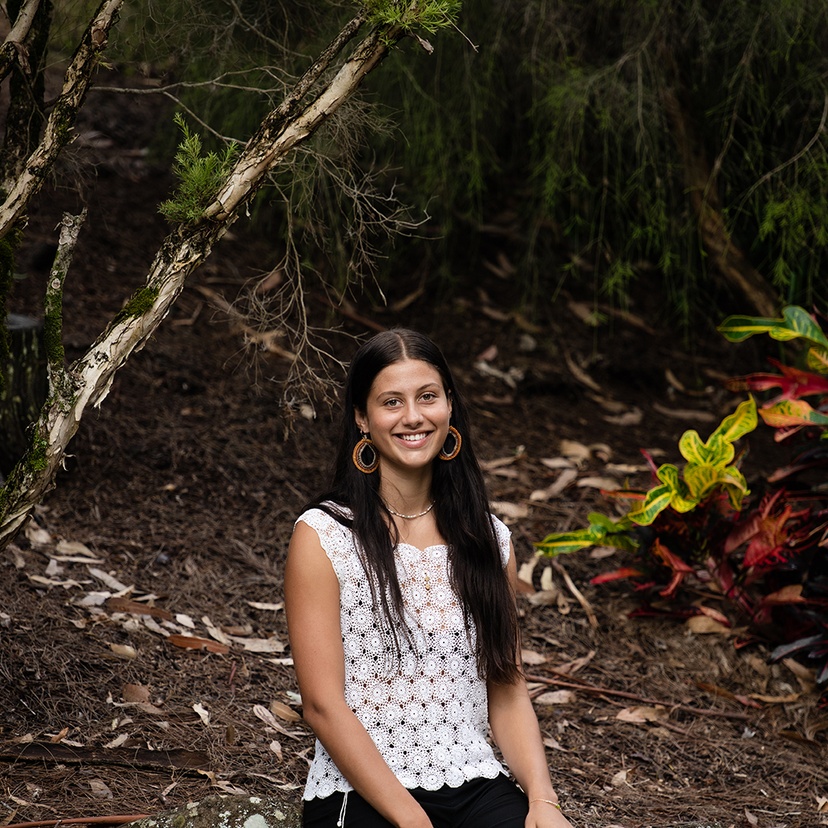 Bachelor of Indigenous Knowledge student Pearl Andrews at Lismore campus