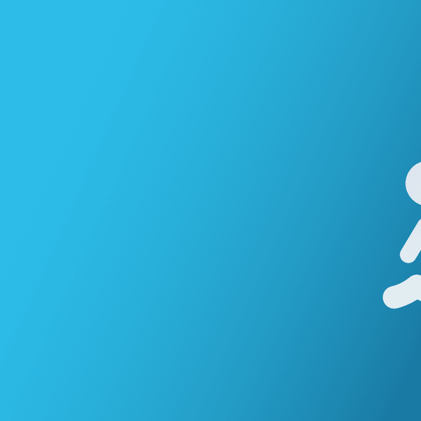 icon showing cloud, rain and waves on a blue background