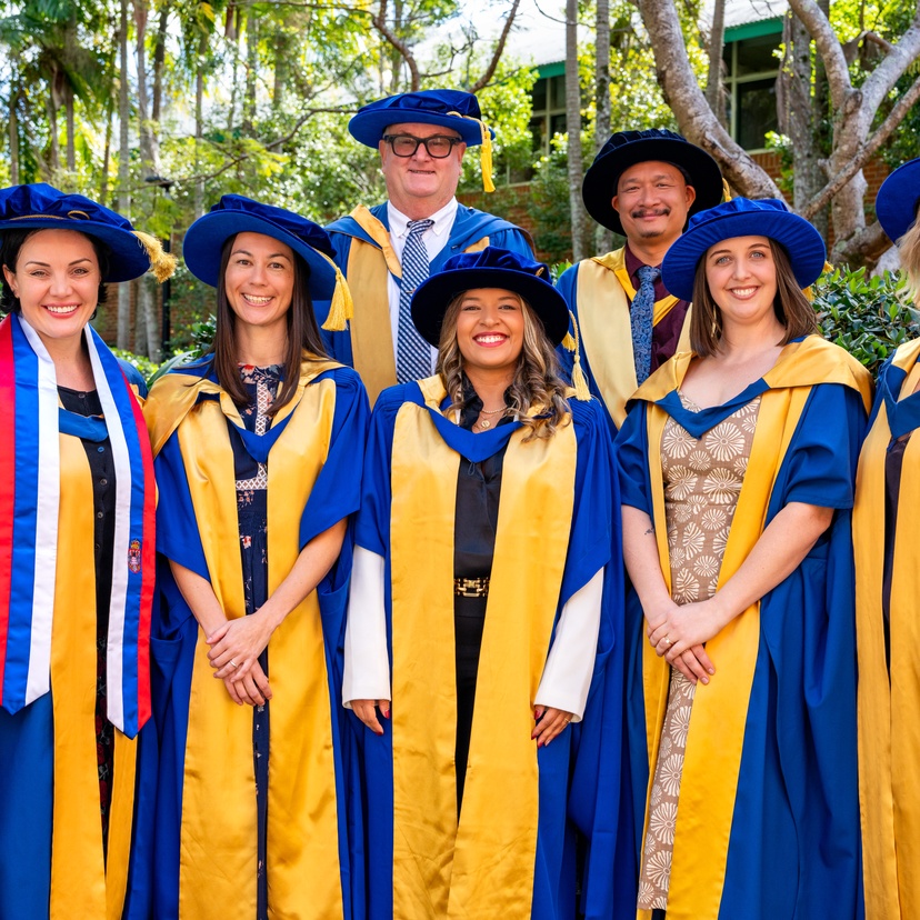 Coffs Harbour PhD graduates June 2025