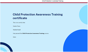 Child Protection Awareness Training