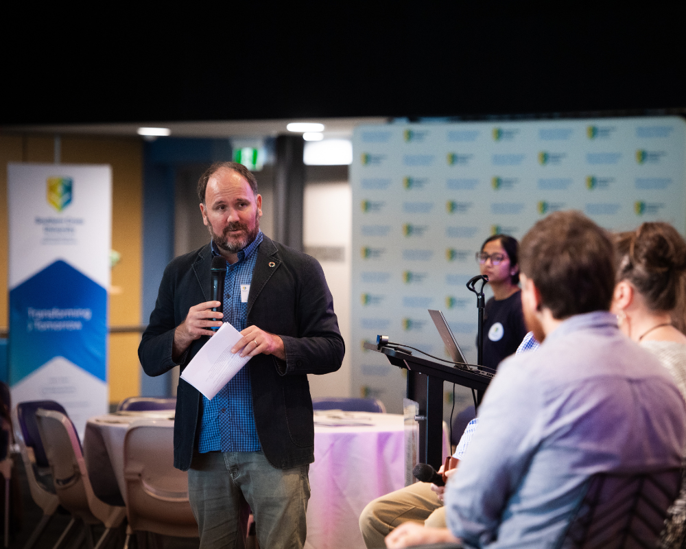 Professor Jon Wardle at the Natural Product Futures Forum 2023